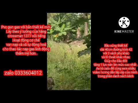 Video súng gas pvc phiên bản crosman 1377 bằng nhựa pvc (... - youtube