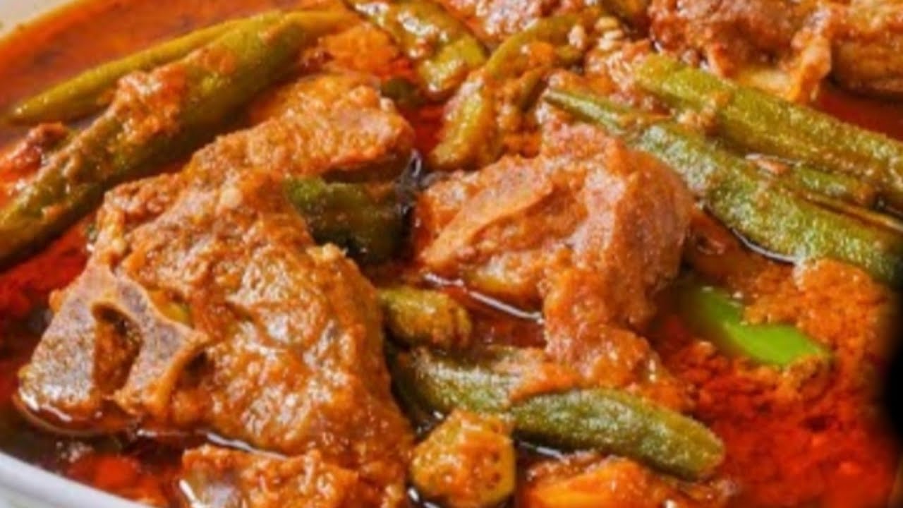Bhindi Gosht Asan Mazedar Okra or Lady Finger Mutton stew Recipe in Urdu Hindi by ARSOIZMI