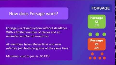 FORSAGE   How Does Forsage Marketing Work Earn Ethereum Instantly with this Smart Contract System