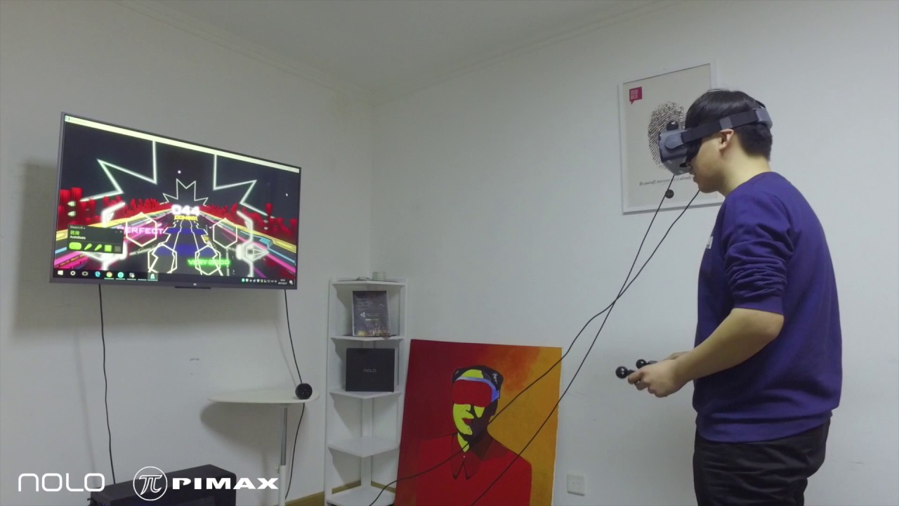 NOLO + PiMAX 4K to play SteamVR Games