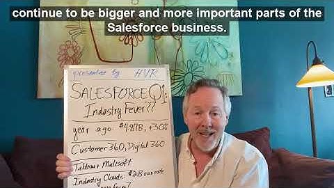 Cloud Wars Minute: Will Salesforce Have Industry Fever on Q1 Earnings Call? (May 14, 2021)