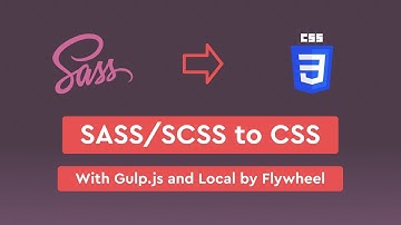 How to use Gulp to compile SCSS into CSS