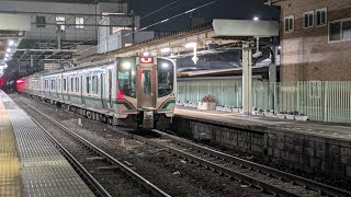 e721系0番台＋1000番台6両編成@名取駅