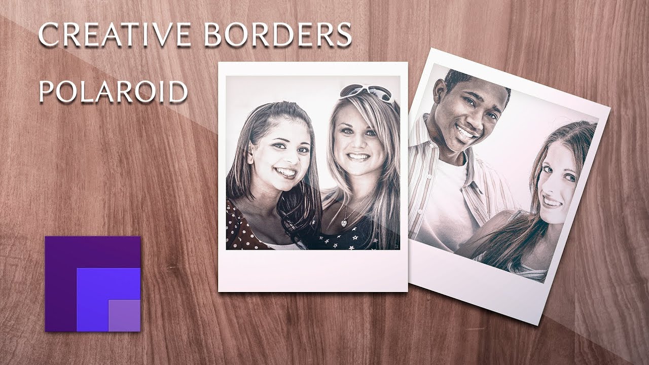 create a polaroid photo gallery template using smart objects polaroid collage template