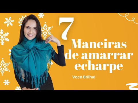 Vídeo: Como usar um lenço de seda (com fotos)