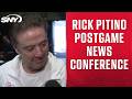 Rick Pitino talks about St. John's advancing to the Sweet 16 after dramatic win over Kansas
