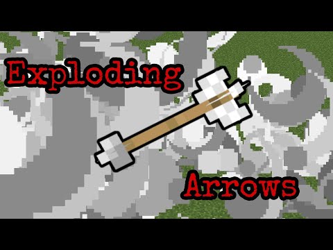 EXPLODING ARROWS - Minecraft Command