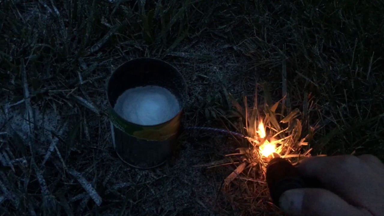 Cremora Fireball Test 4 (creamer & baby powder 11) YouTube