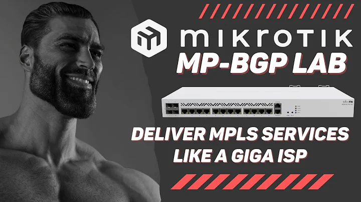 Providing MPLS services to customers on MikroTik ROSv7 | FULL LAB