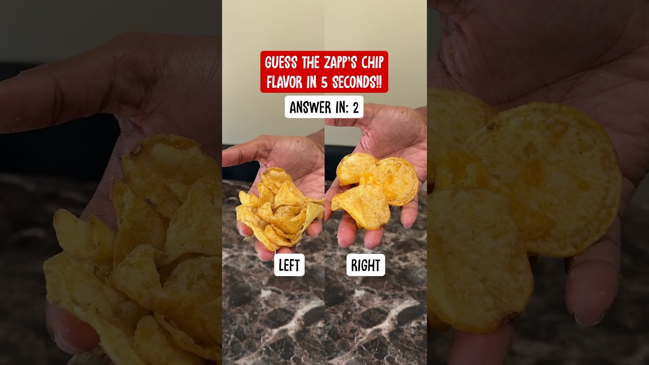 Can you guess what these two Zapp flavors are? 👀 