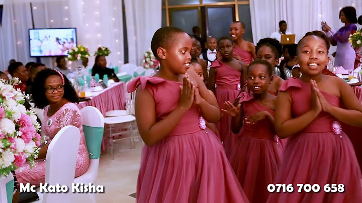 Utawapenda Hawa Watoto Walivyoingia Kutanguliza- msafara wa Maharusi | Severin and Magreth Wedding |