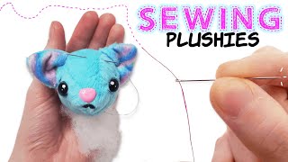 Sewing STUFFED ANIMALS | Making PLUSHIES! (again)