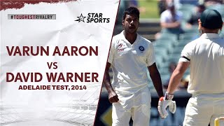 David Warner, Varun Aaron & Shikhar Dhawan engage in sledge fest during 2014-15 BGT | #AUSvINDOnStar
