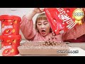 몰티져스 먹방 2탄!!! 🍫 이번엔 초코우유에 더욱 찐하게 말아먹기!!! Maltesers Mukbang ASMR [홍윤화 김민기 꽁냥꽁냥]