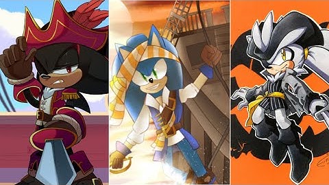 Sonic,shadow and silver sing The Wellerman (sea shanty)