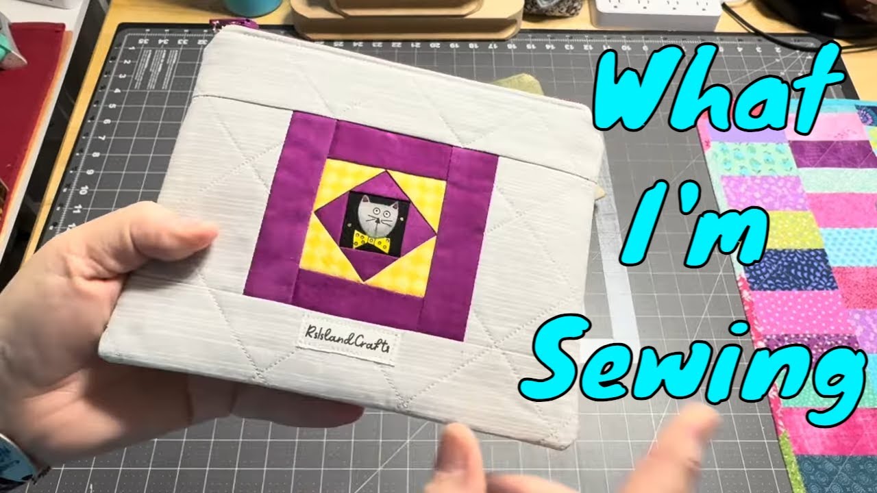 Обсуждение в студии: сумки на молнии, ремонт тапочек и распаковка набора для лоскутного шитья.