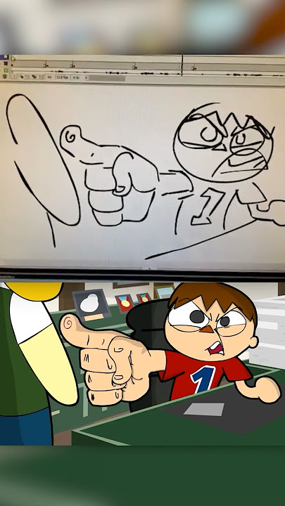 I AM THE LAW (Animatic VS Final Animation) #Vannamelon #shorts