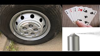 Paint the rims with the playing card method,Fiat Ducato,Vopsit jante auto cu guma montata , 4K