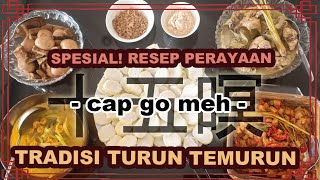 RESEP SPESIAL LONTONG CAP GO MEH TERBAIK SE-YOUTUBE!! TRADISI TURUN TEMURUN ALA RESTO JAMIN HAUJEK