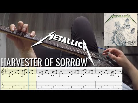 Metallica – Harvester Of Sorrow Main Riff | One Minute Guitar Lessons | PoV with Tab