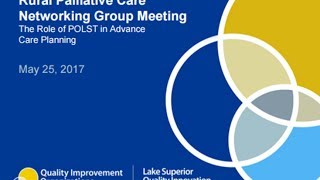 Role of POLST in Advance Care Planning