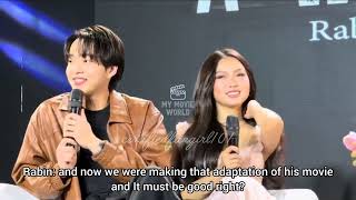 PART 4 l RABIN AND ANGELA'S INTERVIEW  "A WEREWOLF BOY" SOON ON CINEMA (English Subtitles)