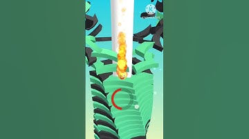 Stack Ball Gameplay || Level 142 || #shorts #youtubeshorts #ytshorts #trendingshorts