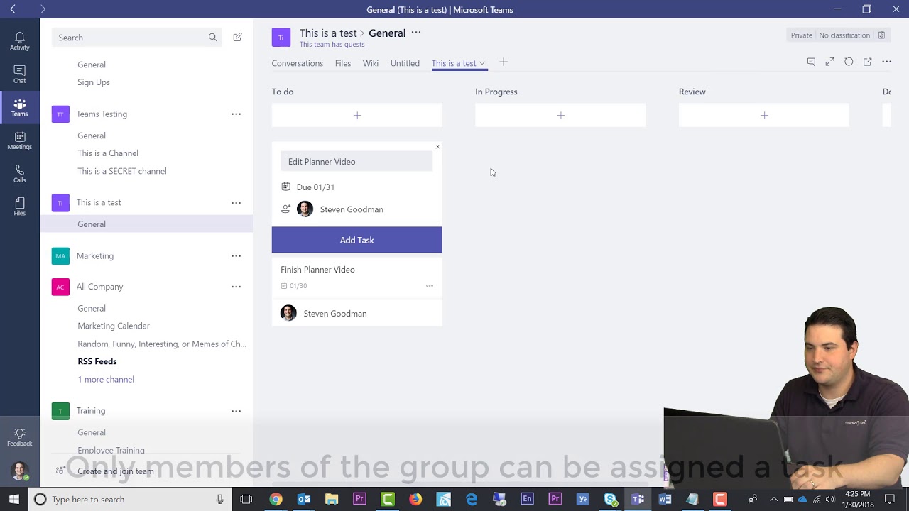 Microsoft Office Planner | Explaining Microsoft Teams ...