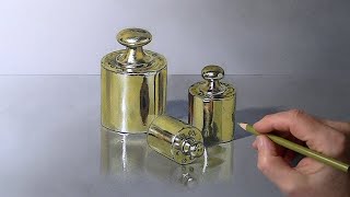 Drawing Golden Scale Weights