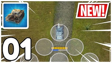 Idle Panzer - [Gameplay Walkthrough] Part 01 (iOS, Android)