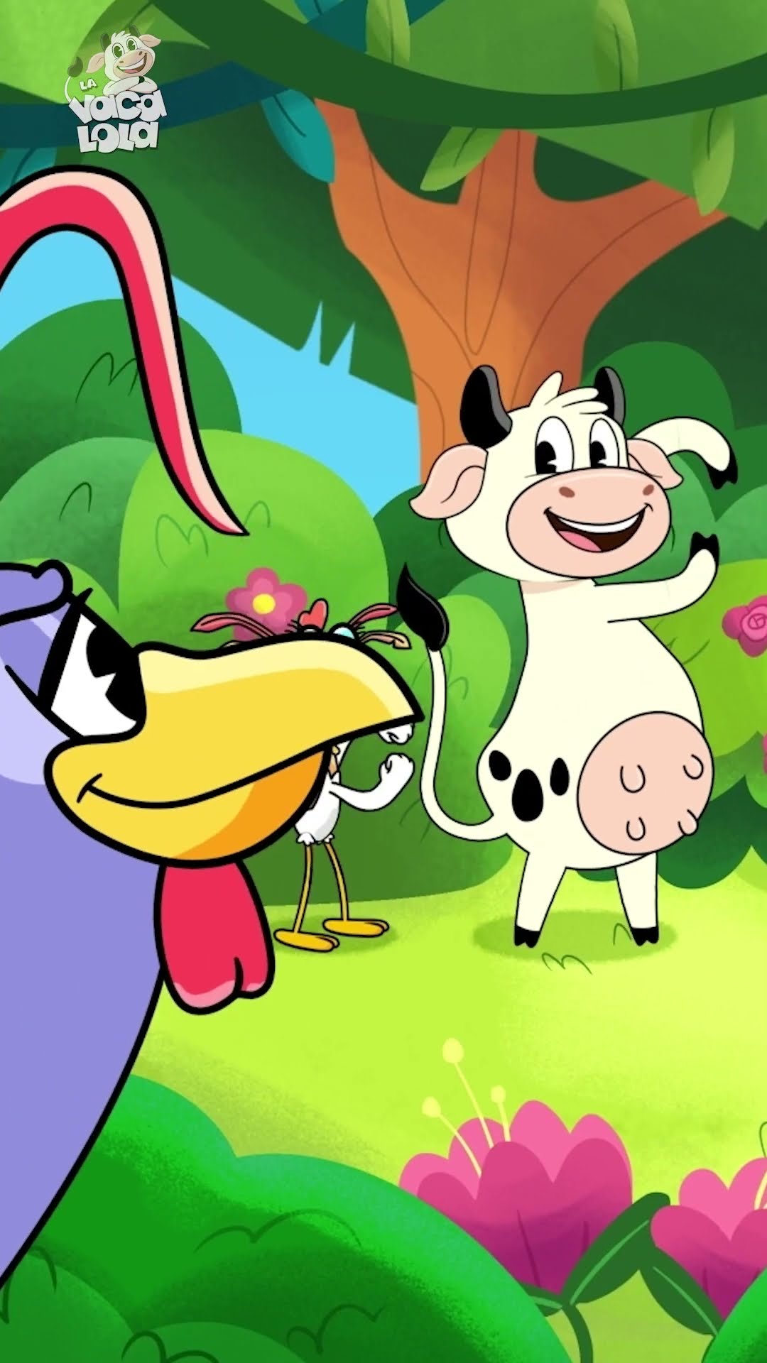 Juguemos en el bosque con La Vaca Lola | #CancionesInfantiles | #Short