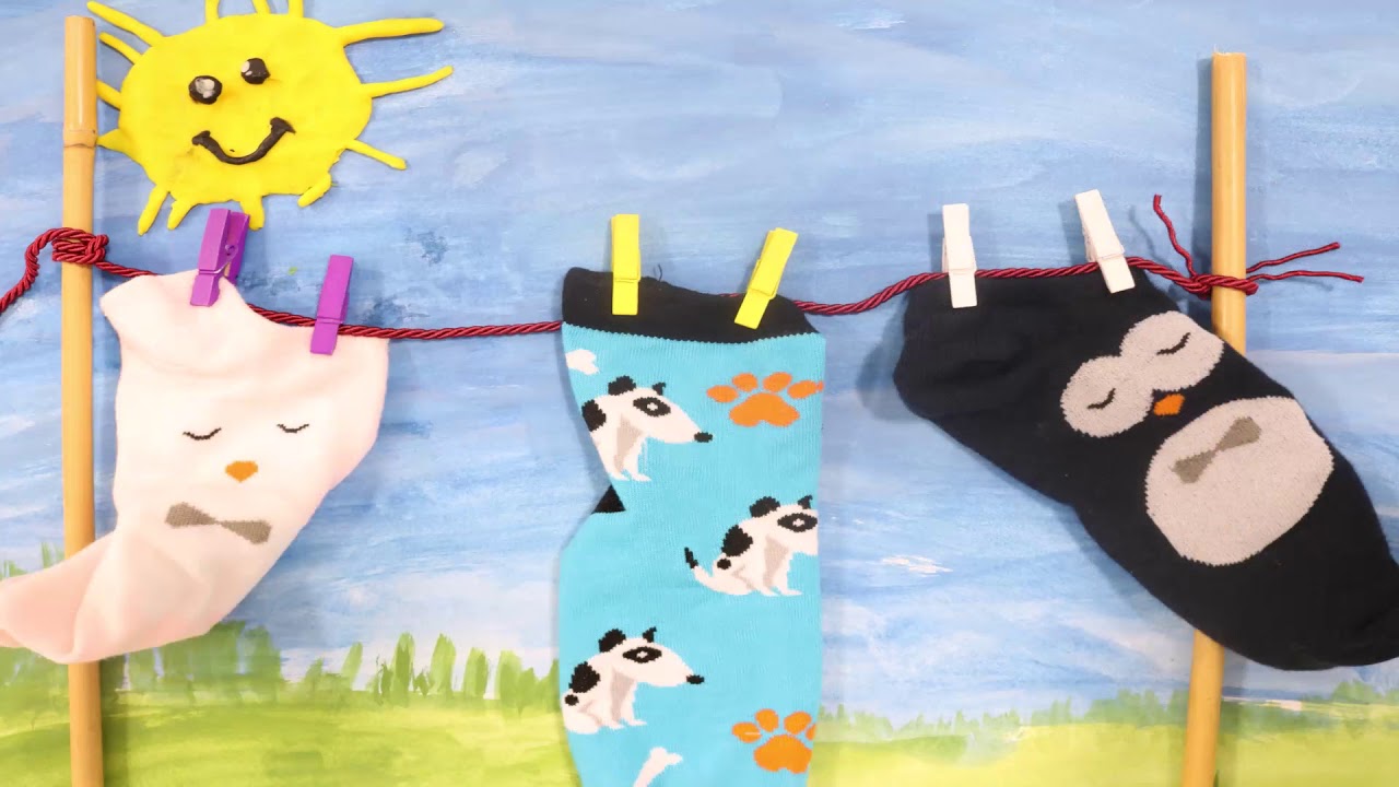 Мультфильм "Побег носков" - YouTube