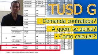 Demanda Contratada Na Micro Geração - Tusdg