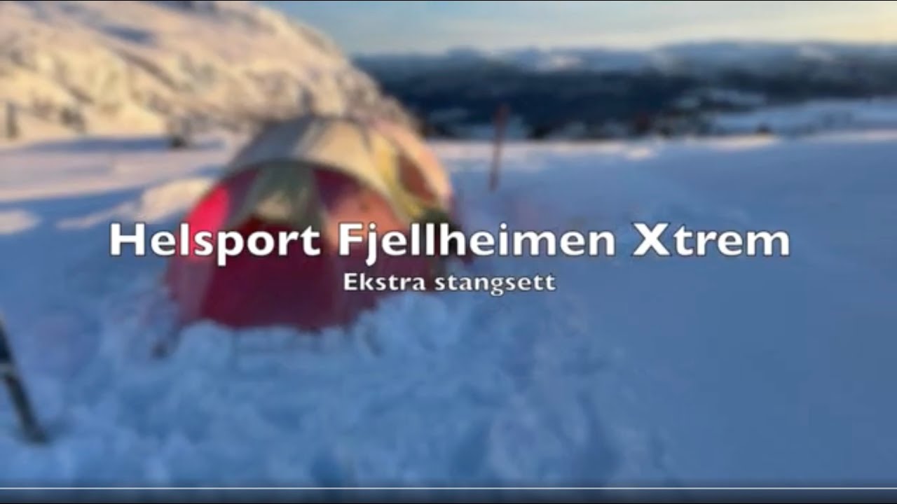 Helsport   Teltstang tilpasning