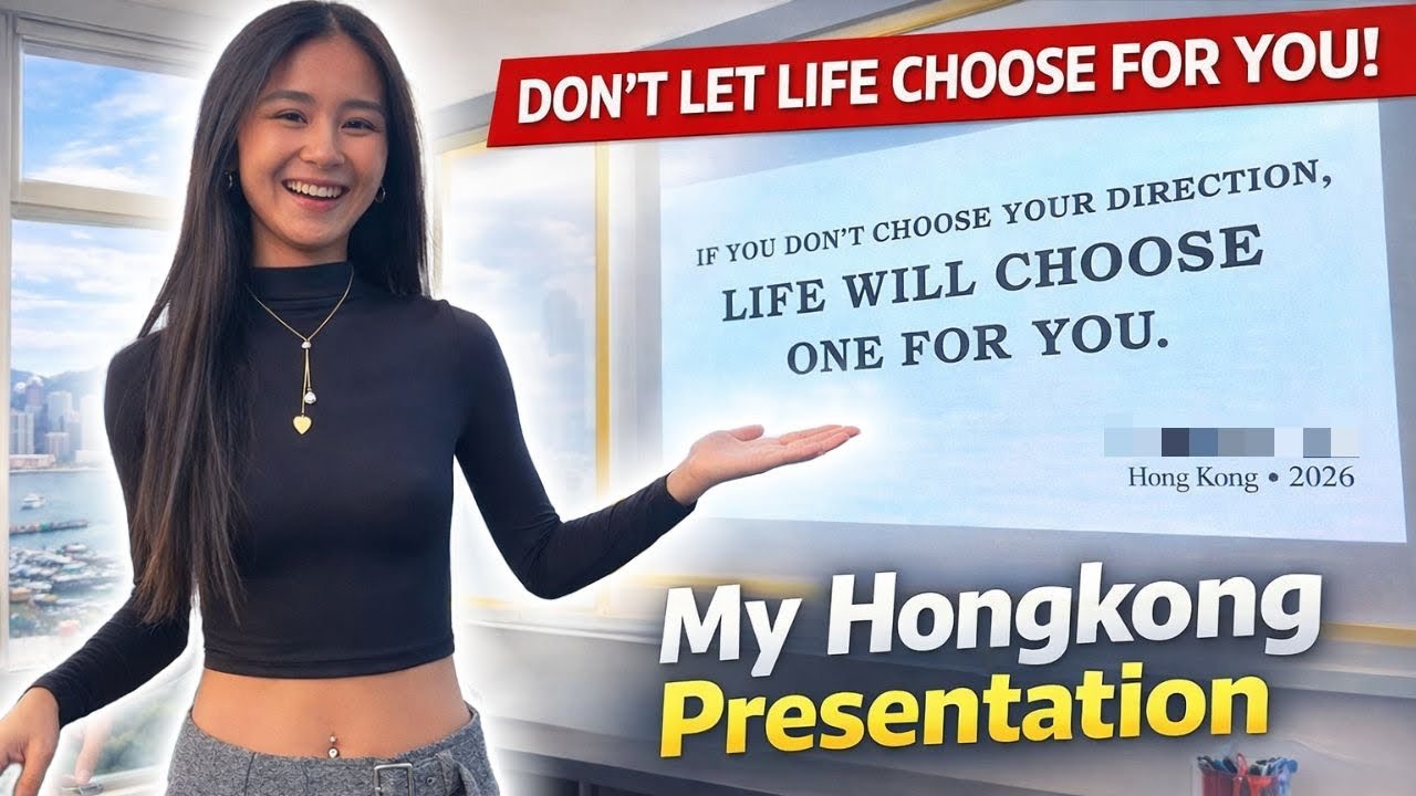Моя презентация в школе в Гонконге | Если вы не выберете направление, жизнь выберет его за вас
