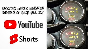 How   Ampere  Meter works In Old Bullet | AMPS Working In Royal Enfield 1982 | Bullet Sound Lover