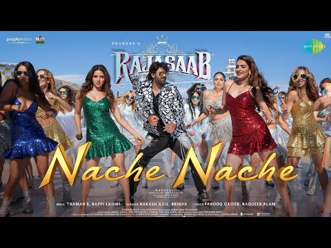 Prabhas New Song - Nache Nache | The RajaSaab | Hindi Dance Video | Auva Auva | Disco Dancer