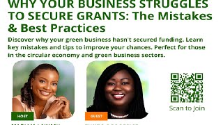 WHY YOUR BUSINESS STRUGGLES TO SECURE GRANTS #webinar #grant #recyclingbusiness