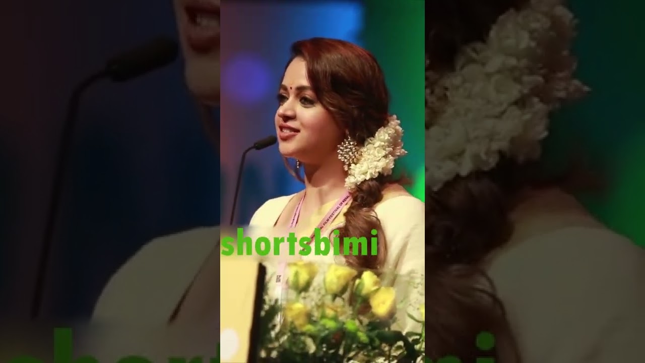 Bhavana at IFFK 2022         