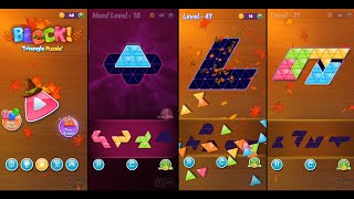 Block! Triangle puzzle: Tangram for Android (GamePlay) screenshot 4