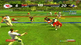 NFL Street - CHIEFS vs RAVENS PS2 in 2024! (PCSX2)