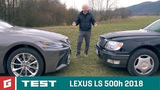 LEXUS LS 500h vs LS 400 V8 - TEST - GARÁŽ.TV - Rasťo Chvála