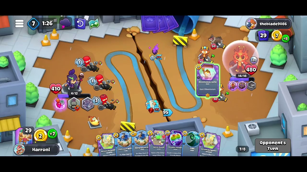 Daily(Hopefully) Bloons Card Storm Gameplay D189