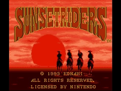 Sunset Riders Прохождение (Arcade)