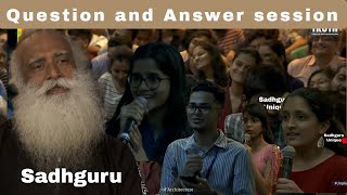 Sadhguru Gives Awesome Clarity and Wisdom to the Question and Answer session University of Mumbai