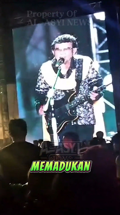 Ayu Ting Ting and Rhoma Irama unite on stage #alasyinews #artisfamily #raffinagita #artis
