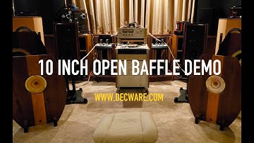 Zen Master Series Open Baffle model ZC10M demo