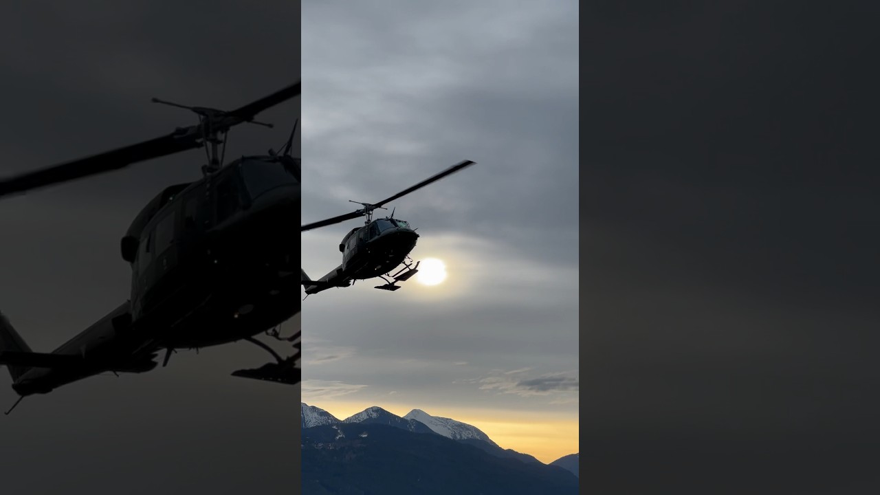 Sound on!!! Enjoy the sound of this Austrian Air Force Agusta Bell 212 helicopter!!!