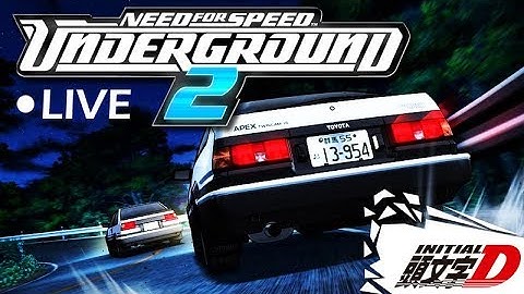 NFS Underground 2 - INITIAL D Hype - Hard - Manual