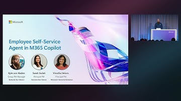 Get HR and IT tasks done faster with the Employee Self-Service Agent | BRK286